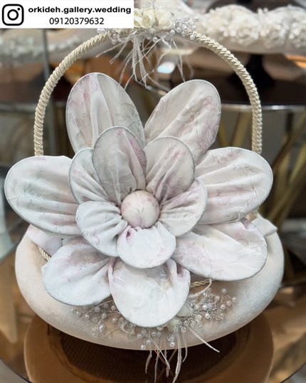 تزیین پارچه مجلسی و چادر عروس بله برون عقد 