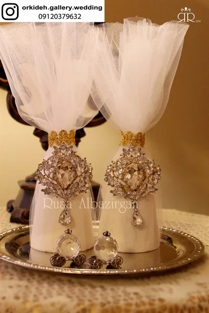 تزیین کله قند عروس بله برون کله قند سفره عقد 