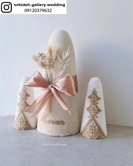 تزیین کله قند عروس بله برون کله قند سفره عقد 