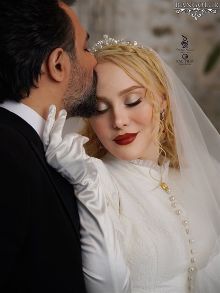 عکس عروس بازیگر ازدواج آرام جعفری بابک انصاری عروسی سلبریتی