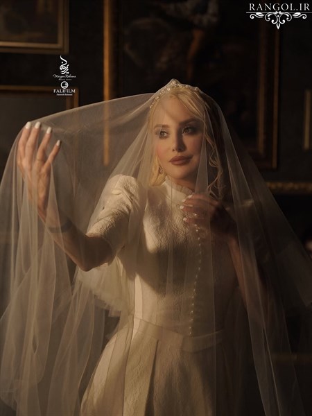 عکس عروس بازیگر ازدواج آرام جعفری بابک انصاری عروسی سلبریتی