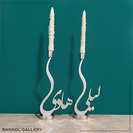 آینه شعر کالیگرافی شمعدان اسم قلبی آینه شعر کالیگرافی شمعدان اسم قلبی