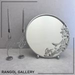 آینه شمعدان نقره