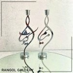 جاشمعی اسم مدرن فانتزی شیک جاشمعی عقد قیمت شمعدون آنتیک شمعدان دکوری کلاسیک مینیمال جهیزیه عروس