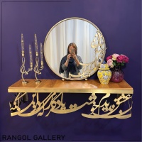 آینه شمعدان سفره عقد دوشعله