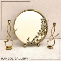 آینه شمعدان بله برون