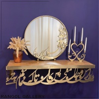 آینه شمعدان دوشعله