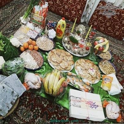 رسم عیدی دادن به عروس داماد در عید نوروز