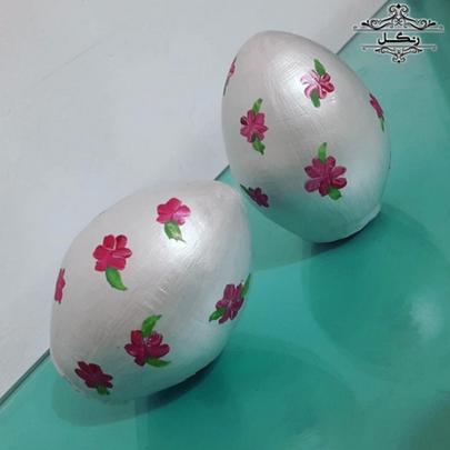 مدل تزیین تخم مرغ رنگی سفره هفت سین عید نوروز 98 | سال خوک