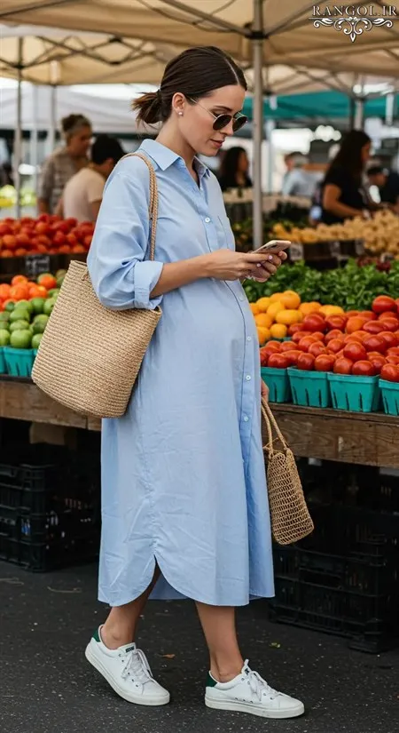 مدل لباس بارداری مجلسی مدل حاملگی روزمره راحتی بیرونی لباس حاملگی شیک