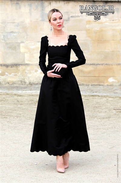 لباس مجلسی میدی پیراهن زنانه قد میدی متوسط شیک جدید