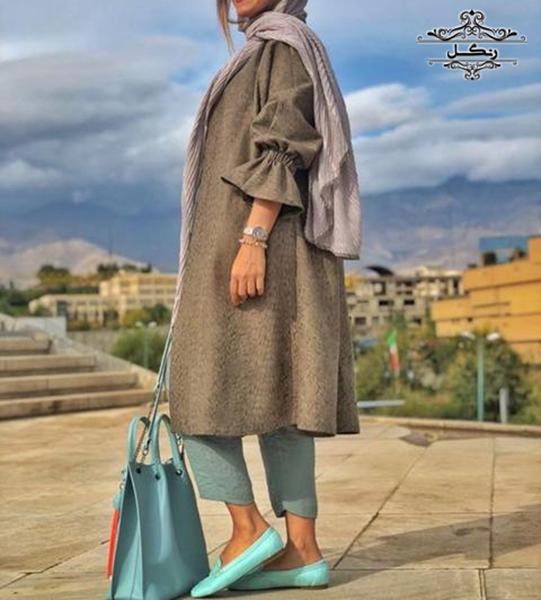   مدل مانتو شیک بهار و عید نوروز سال 98