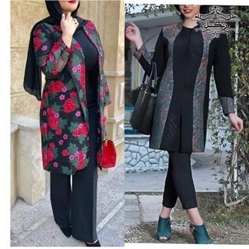 مدل مانتو عید نوروز و بهار 98 - 2019 شیک مزونی