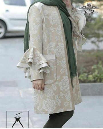 مدل مانتو عید نوروز و بهار 98 - 2019 شیک مزونی