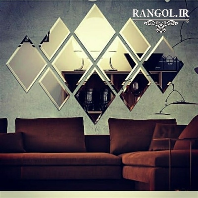 مدل آینه دکوراتیو مدرن آینه شیک لاکچری خاص دکوراسیون پذیرایی