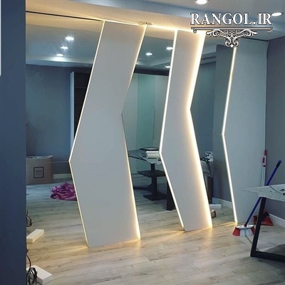 مدل آینه دکوراتیو مدرن آینه شیک لاکچری خاص دکوراسیون پذیرایی