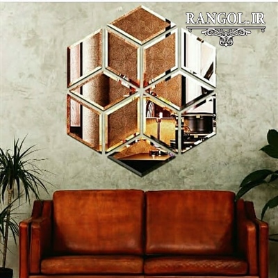 مدل آینه دکوراتیو مدرن آینه شیک لاکچری خاص دکوراسیون پذیرایی