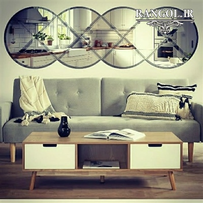 مدل آینه دکوراتیو مدرن آینه شیک لاکچری خاص دکوراسیون پذیرایی