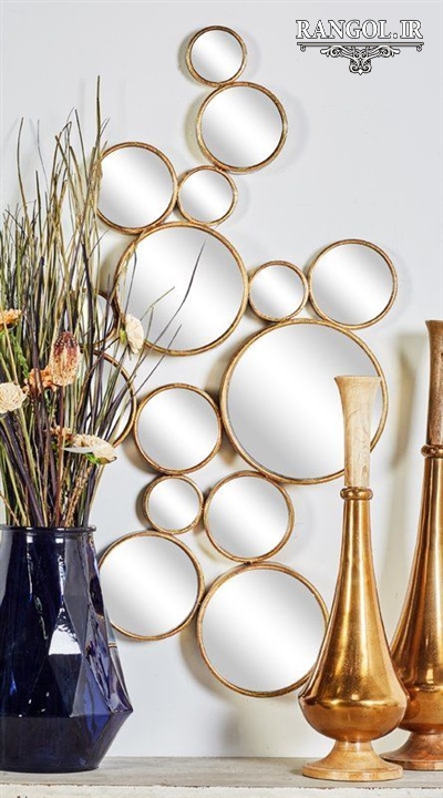 مدل آینه دکوراتیو مدرن آینه شیک لاکچری خاص دکوراسیون پذیرایی