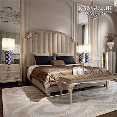 مدل سرویس تخت خواب چوب جهیزیه عروس