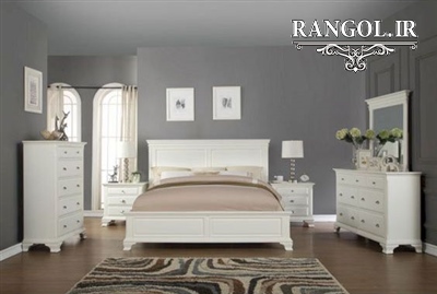 مدل سرویس تخت خواب چوب جهیزیه عروس