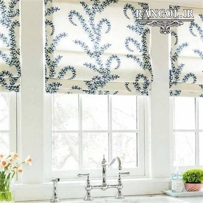 مدل پرده آشپزخانه شیک جدید مدرن