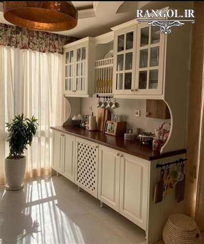 مدل پرده آشپزخانه شیک جدید مدرن