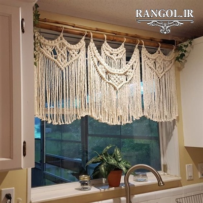 مدل پرده آشپزخانه شیک جدید مدرن