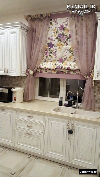 مدل پرده آشپزخانه شیک جدید مدرن