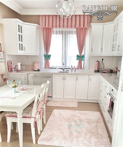 مدل پرده آشپزخانه شیک جدید مدرن