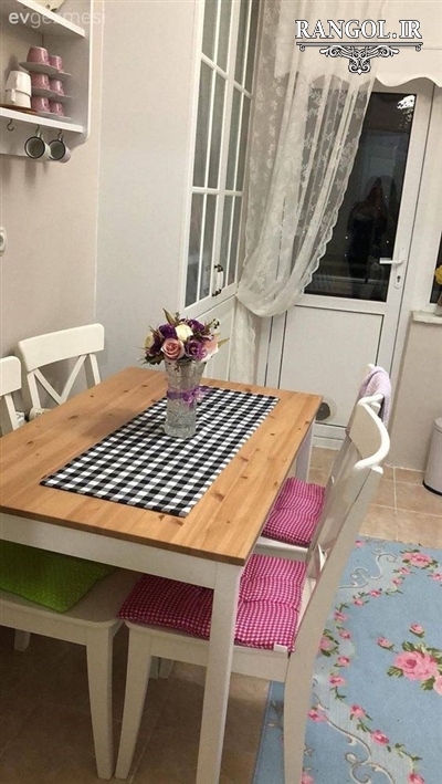 مدل پرده آشپزخانه شیک جدید مدرن