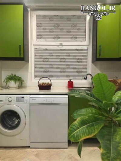 مدل پرده آشپزخانه شیک جدید مدرن