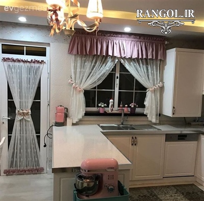 مدل پرده آشپزخانه شیک جدید مدرن