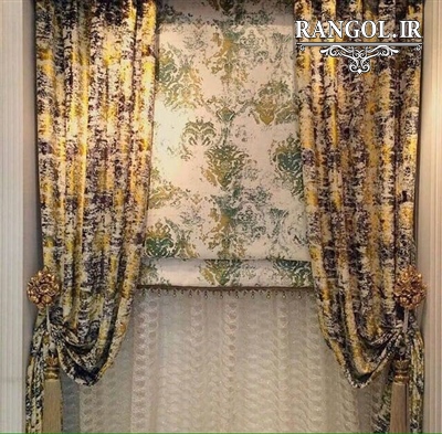 مدل پرده آشپزخانه شیک جدید مدرن