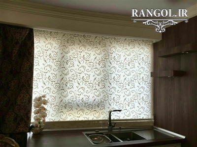 مدل پرده آشپزخانه شیک جدید مدرن