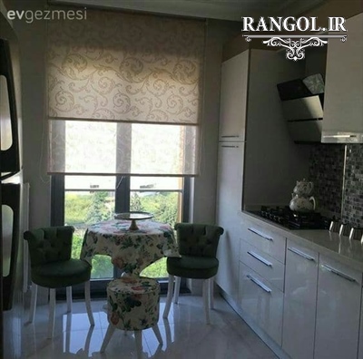 مدل پرده آشپزخانه شیک جدید مدرن