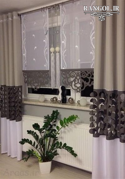 مدل پرده آشپزخانه شیک جدید مدرن