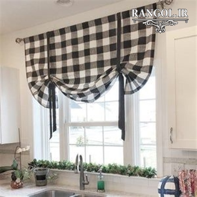 مدل پرده آشپزخانه شیک جدید مدرن