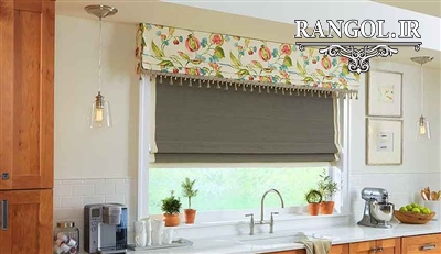 مدل پرده آشپزخانه شیک جدید مدرن