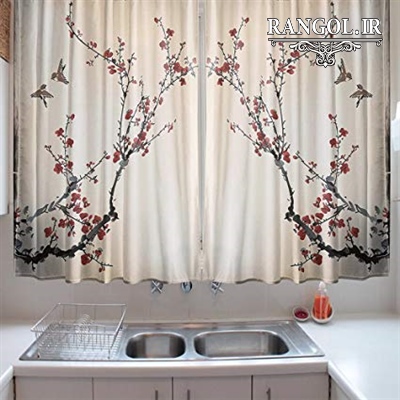 مدل پرده آشپزخانه شیک جدید مدرن