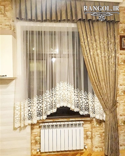 مدل پرده آشپزخانه شیک جدید مدرن