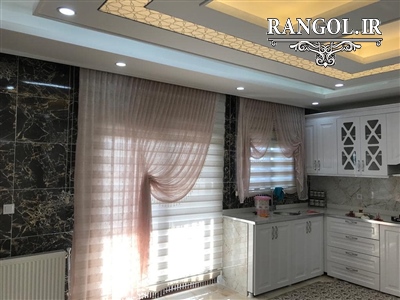 مدل پرده آشپزخانه شیک جدید مدرن