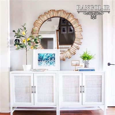 ایده تزیین میز کنسول دکور دیزاین میز کنسول شیک