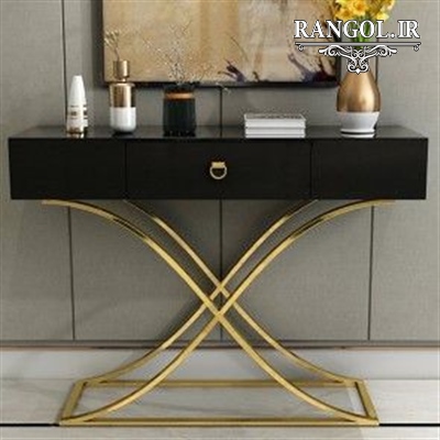 ایده تزیین میز کنسول دکور دیزاین میز کنسول شیک