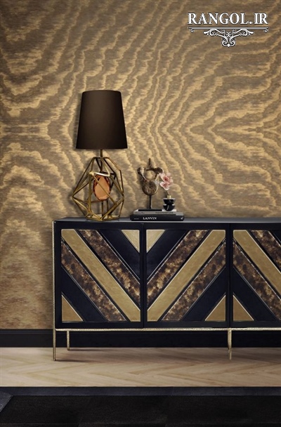 ایده تزیین میز کنسول دکور دیزاین میز کنسول شیک