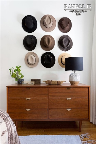 ایده تزیین میز کنسول دکور دیزاین میز کنسول شیک