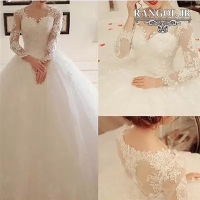 عکس مدل لباس عروس شیک جدید مزون عروس