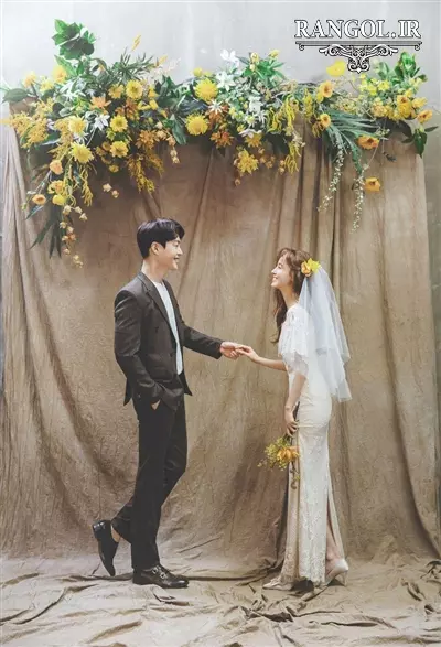 ایده عکاسی فرمالیته عروسی ارزان در خانه