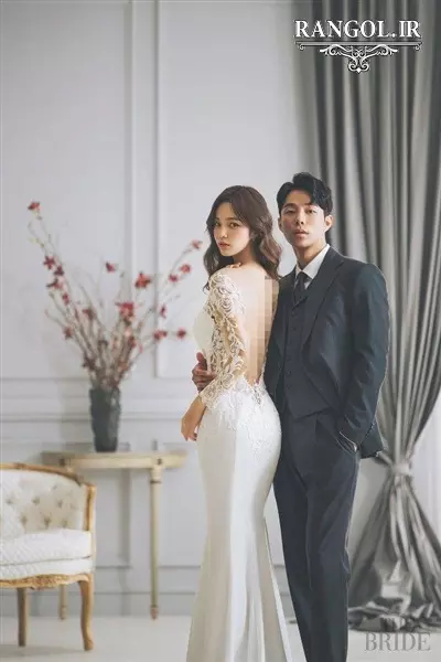 ایده عکاسی فرمالیته عروسی ارزان در خانه