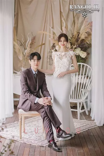 ایده عکاسی فرمالیته عروسی ارزان در خانه